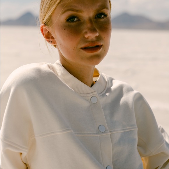 Point Sweats Bomber Jacket - Picture 4 of 5